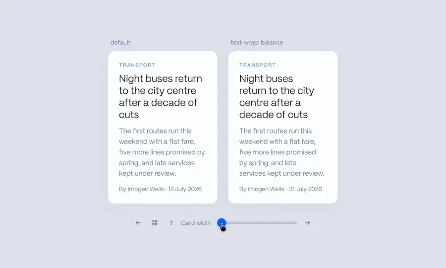 Balanced Headlines