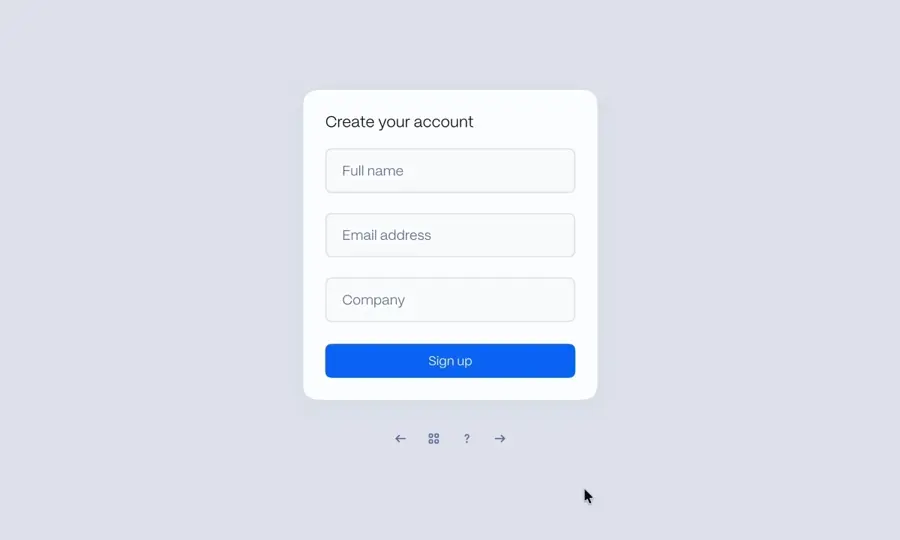 Floating Labels