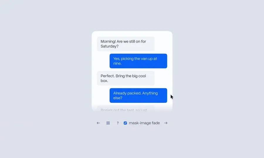 Scroll Fade Edges