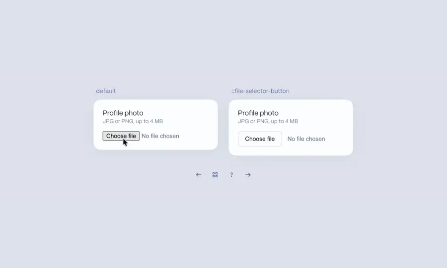 Styled File Upload