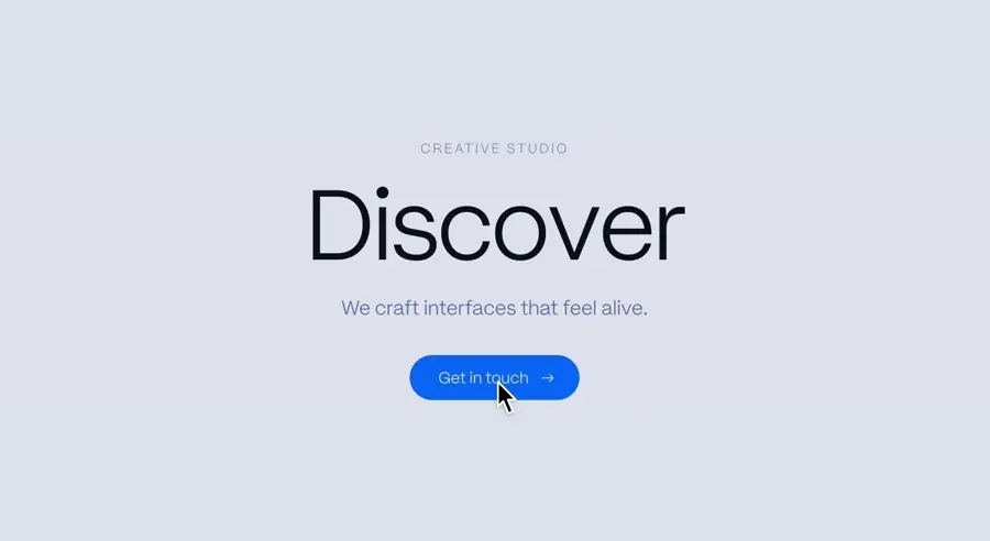 Text Scatter on Hover