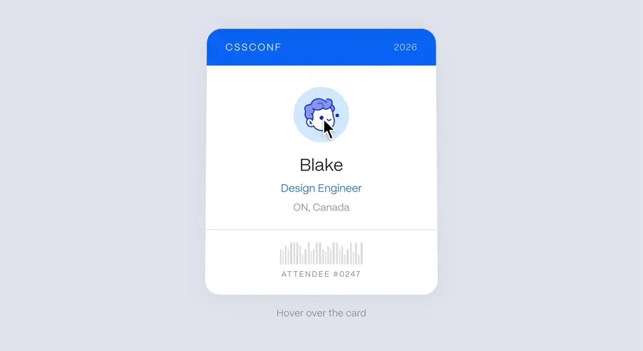 Tilt Card Perspective